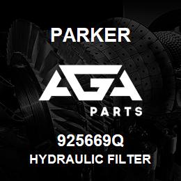 925669Q Parker HYDRAULIC FILTER | AGA Parts