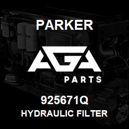 925671Q Parker HYDRAULIC FILTER | AGA Parts