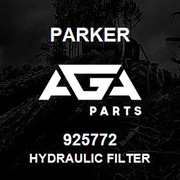 925772 Parker HYDRAULIC FILTER | AGA Parts