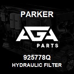 925778Q Parker HYDRAULIC FILTER | AGA Parts