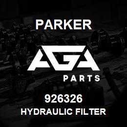 926326 Parker HYDRAULIC FILTER | AGA Parts