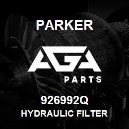 926992Q Parker HYDRAULIC FILTER | AGA Parts