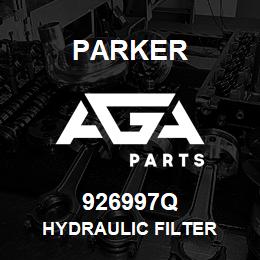 926997Q Parker HYDRAULIC FILTER | AGA Parts