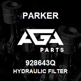 928643Q Parker HYDRAULIC FILTER | AGA Parts