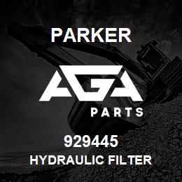 929445 Parker HYDRAULIC FILTER | AGA Parts