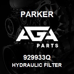 929933Q Parker HYDRAULIC FILTER | AGA Parts