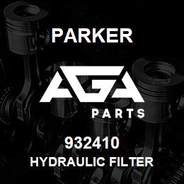 932410 Parker HYDRAULIC FILTER | AGA Parts