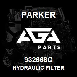 932668Q Parker HYDRAULIC FILTER | AGA Parts