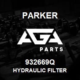 932669Q Parker HYDRAULIC FILTER | AGA Parts