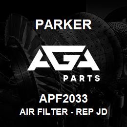 APF2033 Parker AIR FILTER - REP JD M149118 | AGA Parts