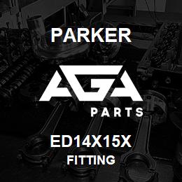 ED14X15X Parker FITTING | AGA Parts