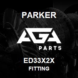 ED33X2X Parker FITTING | AGA Parts