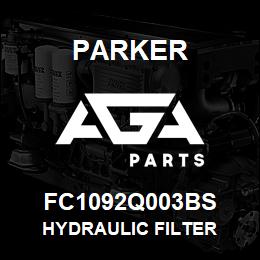 FC1092Q003BS Parker HYDRAULIC FILTER | AGA Parts