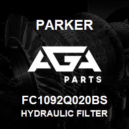 FC1092Q020BS Parker HYDRAULIC FILTER | AGA Parts