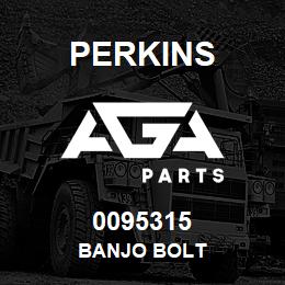 0095315 Perkins BANJO BOLT | AGA Parts