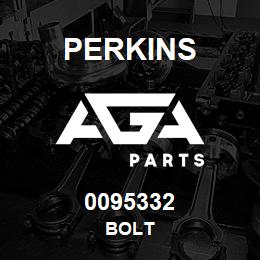 0095332 Perkins BOLT | AGA Parts