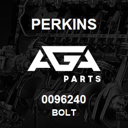 0096240 Perkins BOLT | AGA Parts