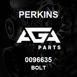0096635 Perkins BOLT | AGA Parts