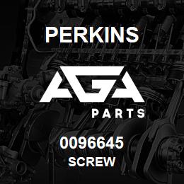 0096645 Perkins SCREW | AGA Parts
