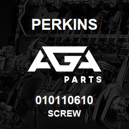 010110610 Perkins SCREW | AGA Parts