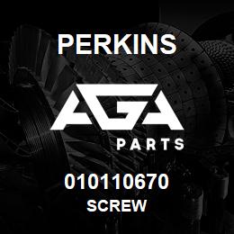 010110670 Perkins SCREW | AGA Parts
