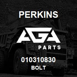 010310830 Perkins BOLT | AGA Parts