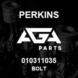 010311035 Perkins BOLT | AGA Parts