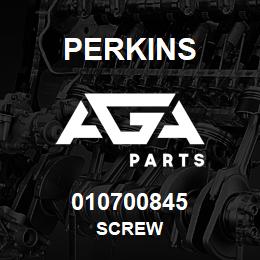 010700845 Perkins SCREW | AGA Parts