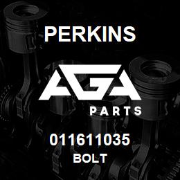 011611035 Perkins BOLT | AGA Parts