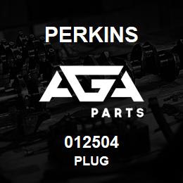 012504 Perkins PLUG | AGA Parts