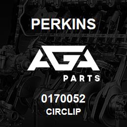 0170052 Perkins CIRCLIP | AGA Parts