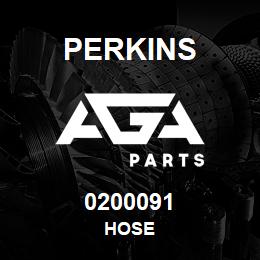 0200091 Perkins HOSE | AGA Parts