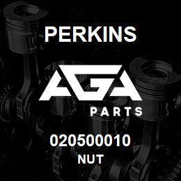 020500010 Perkins NUT | AGA Parts