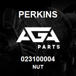 023100004 Perkins NUT | AGA Parts