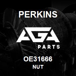 OE31666 Perkins NUT | AGA Parts