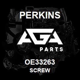 OE33263 Perkins SCREW | AGA Parts