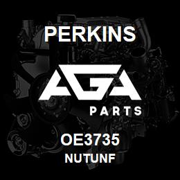 OE3735 Perkins NUTUNF | AGA Parts