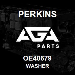 OE40679 Perkins WASHER | AGA Parts