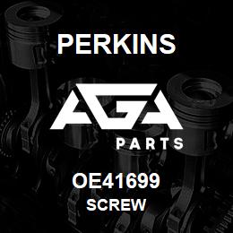 OE41699 Perkins SCREW | AGA Parts