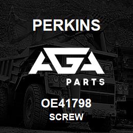 OE41798 Perkins SCREW | AGA Parts