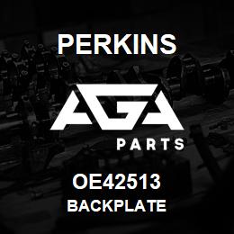 OE42513 Perkins BACKPLATE | AGA Parts