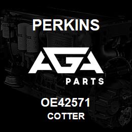 OE42571 Perkins COTTER | AGA Parts