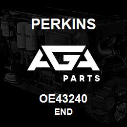 OE43240 Perkins END | AGA Parts