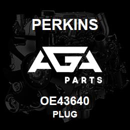 OE43640 Perkins PLUG | AGA Parts