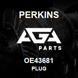 OE43681 Perkins PLUG | AGA Parts