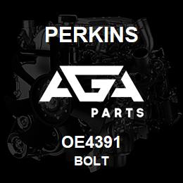 OE4391 Perkins BOLT | AGA Parts