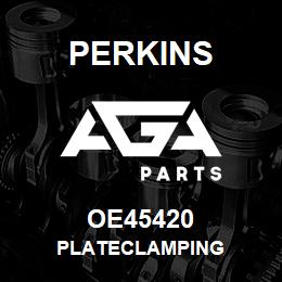 OE45420 Perkins PLATECLAMPING | AGA Parts