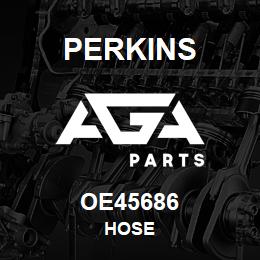 OE45686 Perkins HOSE | AGA Parts