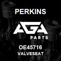 OE45716 Perkins VALVESEAT | AGA Parts