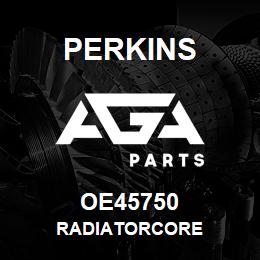 OE45750 Perkins RADIATORCORE | AGA Parts